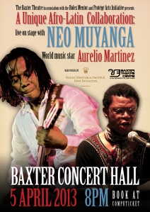 Neo Muyanga & Aurelio Martinez in concert